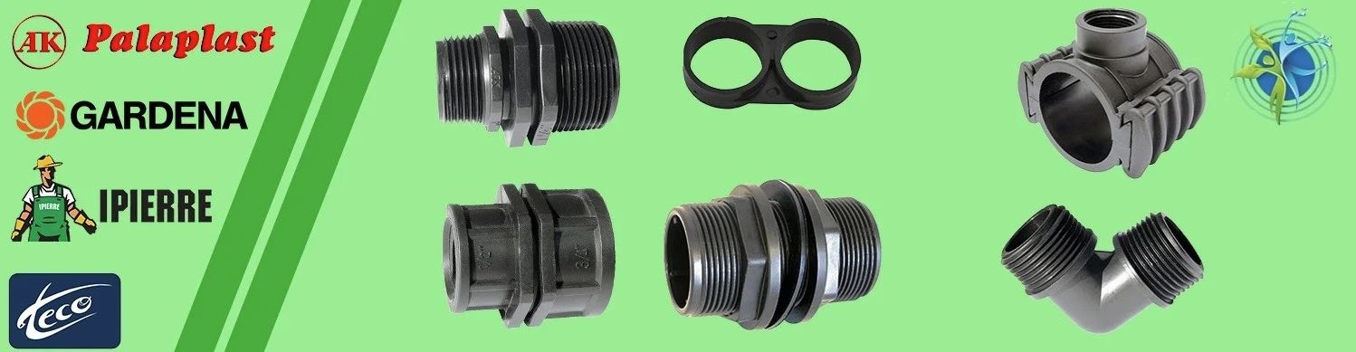 Body-Only Connection Fittings for Automatic Irrigation Systems Body-only connection fittings for secure irrigation hose connections